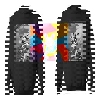 French Bulldog Dog Fashion Cute Colorful Pop Art Sweatshirt Unisex | Mazezy