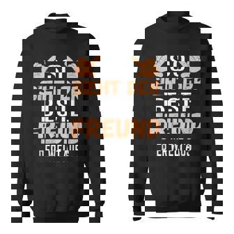 Freunde Lustig Cooles Bester Freund Geschenk Männer Kinder Sweatshirt - Seseable