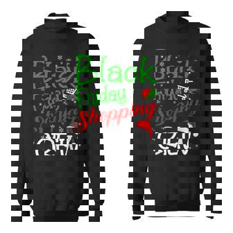 Friday Shopping Crew Christmas Shopping Family Group Sweatshirt Unisex | Mazezy