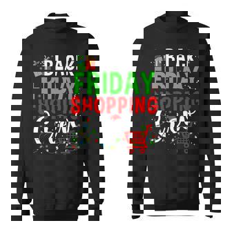 Friday Shopping Crew Christmas Lights Shopping Family Sweatshirt Unisex | Mazezy