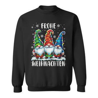 Frohe Weihnachten Lustiger Wichtel Weihnachtszwerg Für Familien Sweatshirt - Geschenkecke
