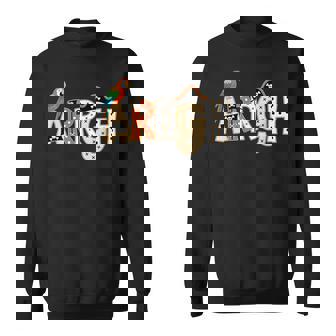 Fun Arrgh Pirate Style Pirate Costume Argh Pirate Sweatshirt | Seseable FR