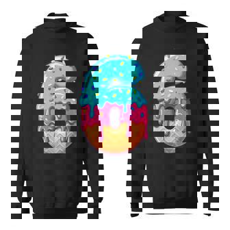 67 Number 6 Ice Cream Drip Meme Matching Group Costume Sweatshirt | Mazezy