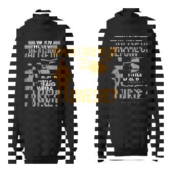 Air Medical Pilot Flight Nurse Paramedic Sweatshirt | Mazezy