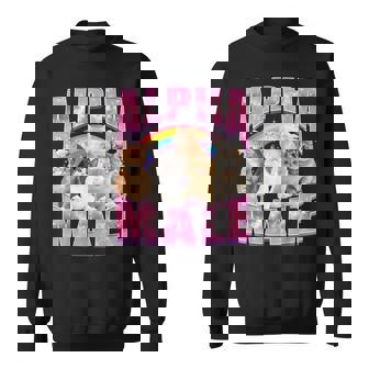 Alpha Male Kitten Hilarious Cat Meme Cat Lovers Sweatshirt | Mazezy