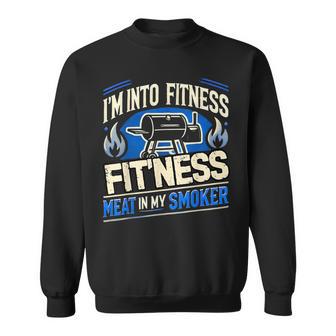 Bbq Smoker Meat Smoking Tools Grilling Barbecue Sweatshirt | Mazezy
