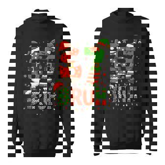 Bruh 67 Christmas – Santa Elf 6 7 Meme Six Seven Sweatshirt | Seseable UK