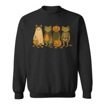 Cute Frog Halloween Costumes Sweatshirt - Thegiftio UK