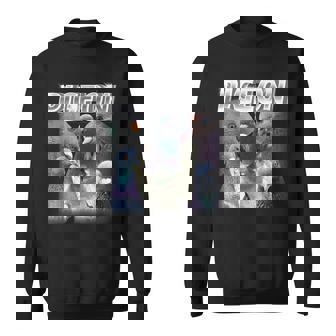 Cute Pigeon Bootleg Rap Vintage Cool Bird 90S 2000S Sweatshirt | Mazezy