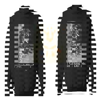 I Got That Dog In Me Dachshund Weiner Dog Smoking Meme Sweatshirt | Mazezy