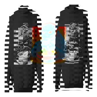 Eating Ramen Japanese Monster Game Lover Birthday Sweatshirt - Monsterry