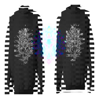 Edm Festival Rave Cute Party Peacock Graphic Outfits Sweatshirt - Thegiftio