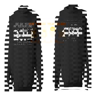 Halloween Don’T Ghost Your Feelings Mental Health Sweatshirt - Monsterry