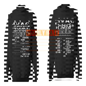 Hvac Tech Hourly Rate Vintage Hvac Technician Sweatshirt | Mazezy