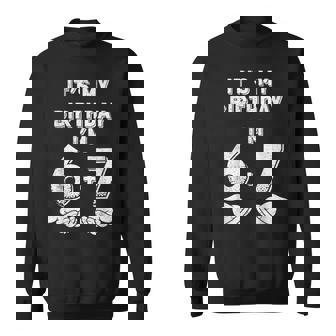 It's My Birthday I'm 6 7 Six Seven Meme 13Th Birthday Sweatshirt | Seseable FR