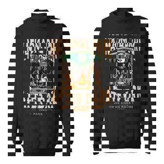 National Park After Dark Alien Bigfoot Campfire Sweatshirt - Monsterry