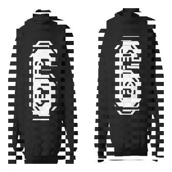 Number 6 67 Meme Costume Matching Group Halloween Sweatshirt | Mazezy