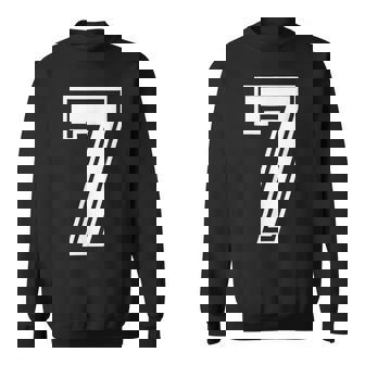 Number 7 67 Meme Costume Matching Group Halloween Sweatshirt | Mazezy