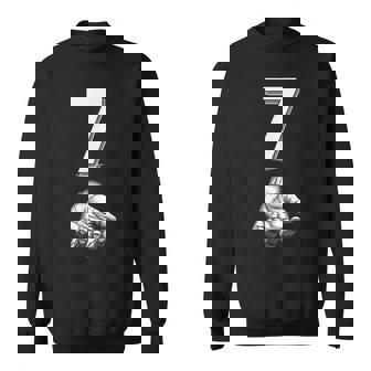 Number 7 Matching 67 Meme Costume Sweatshirt | Mazezy