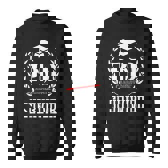 Phdurvivor T For Graduationtudent スウェットシャツ - Kawaiitshirt
