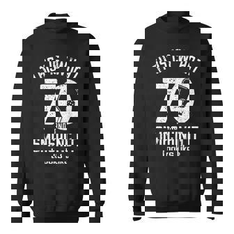 Pickleball 70Th Birthday 70 Years Old Love Pickleball Sweatshirt | Mazezy