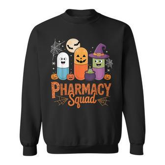 Pills Pharmacy Pharmacist Squad Cute Halloween Costume Sweatshirt - Thegiftio UK