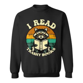 Raccoon Smutty Book Lover Spicy Romance Novels Women's Sweatshirt - Thegiftio UK