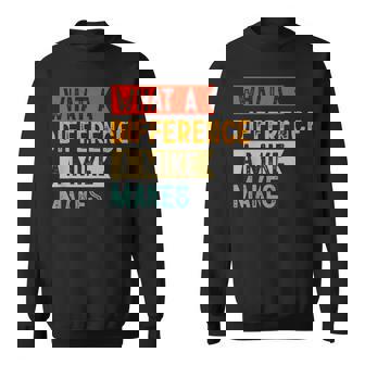 Retro Mike What A Difference A Mike Makes Sweatshirt | Mazezy