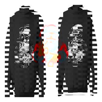 Six Seven 6 7 Meme Santa Christmas Boys N Sweatshirt | Seseable CA