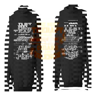 Smoke Smoking Cigar Sweatshirt | Mazezy