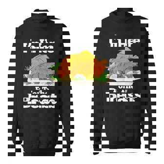 Thanksgiving Turkey Dirty Adult Humor Men's Sweatshirt - Thegiftio