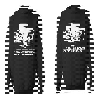 ay Cheese 監視防犯カメラ スウェットシャツ - Kawaiitshirt