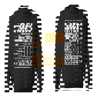 Gamer Dad Level 100 Unlocked Fiesta De Cumpleaños Número 100 Papá Gamer Camisa de entrenamiento - Regaloses