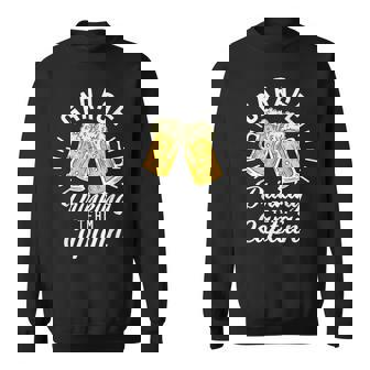 Garage Drinking Team Captain Beer Drinking Party Sweatshirt | Mazezy