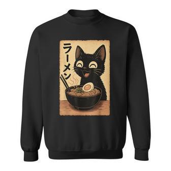 Gato Ramen Japón Anime Camisa de entrenamiento - Regaloses