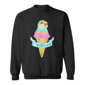 Gelato Olandese Inseparabile Blu Urlo Pappagallo Felpa - Novitaregali