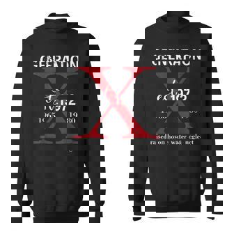 Generation X Est 1972 Raised On Hose Water And Neglect Sweatshirt | Seseable CA