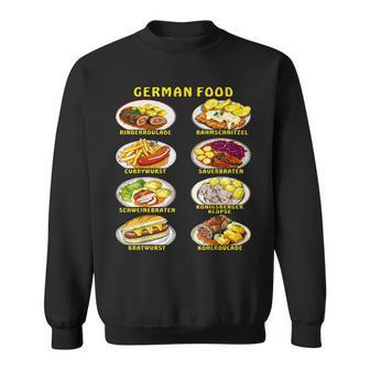 German Cuisine Food Restaurant Food Favourite Food Sweatshirt - Thegiftio UK