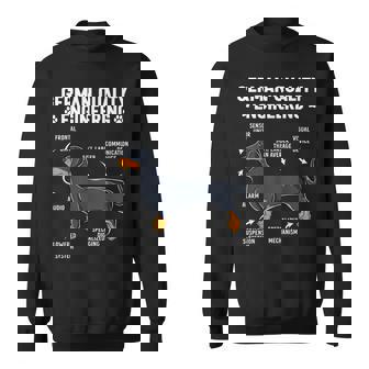 German Engineering Dachshund Lover Doxie Dog Sweatshirt | Seseable FR