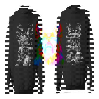 German Shepherd Lovers Pop Art Sunglasses German Shepherd Sweatshirt Unisex | Mazezy