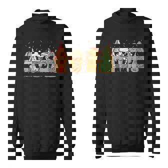 Gingerbread Hot Cocoa Merry Christmas Xmas Pajamas Holiday Sweatshirt | Seseable CA