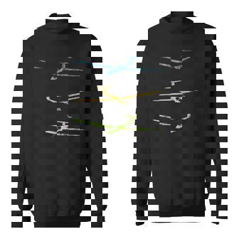 Glider Retro Gliding Vintage Sweatshirt Unisex | Mazezy