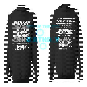 Godfather Of The Boss Birthday Boy Baby Decor Family Matchin Sweatshirt - Thegiftio