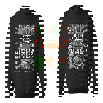 Godmother Of The Birthday Boy Game Day Football Sweatshirt | Mazezy