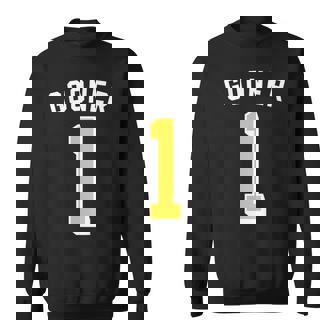 Gooner Jersey Back Dank Meme 2025 Brainrot Gooning Sweatshirt - Monsterry