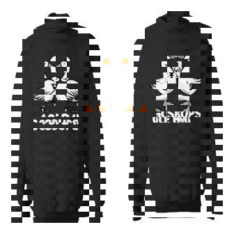 Goose Bumps Gänsehaut Lustiger Papa Witz Gänse Humor Sweatshirt - Seseable