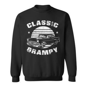 Grampy Vintage Retro Classic Car Lover Enthusiast Sweatshirt | Mazezy