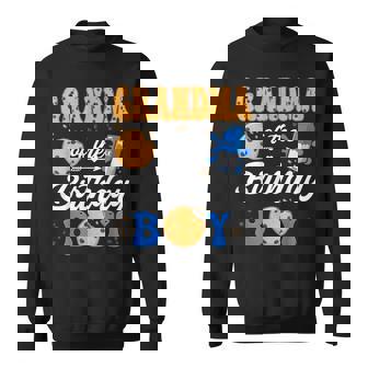 Grandma Of The Birthday Boy Milk And Cookies 1St Birthday Sweatshirt | Mazezy