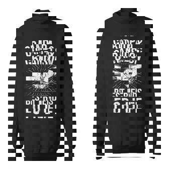 Grandpa And Grandson Best Friends For Life Matching Sweatshirt - Monsterry