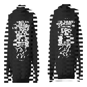 This Grandpa Loves Rock & Roll Electronic Rock Guitar Sweatshirt Unisex | Mazezy